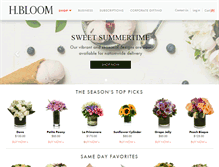 Tablet Screenshot of hbloom.com